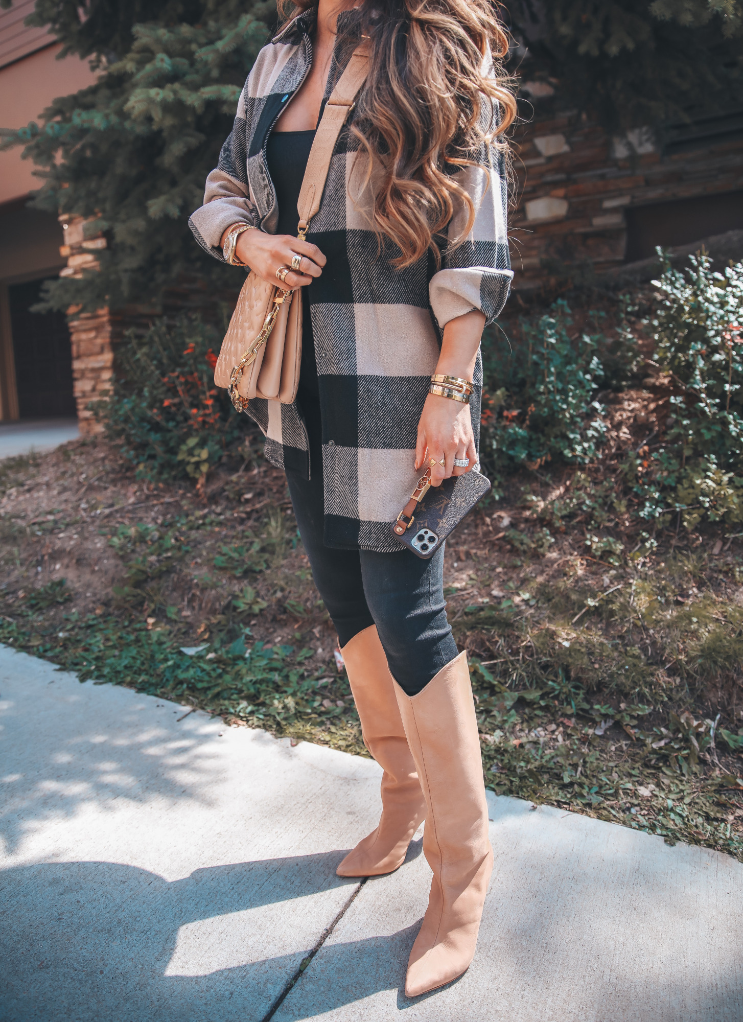 BB Dakota Buffalo Plaid Jacket, Fall Fashion