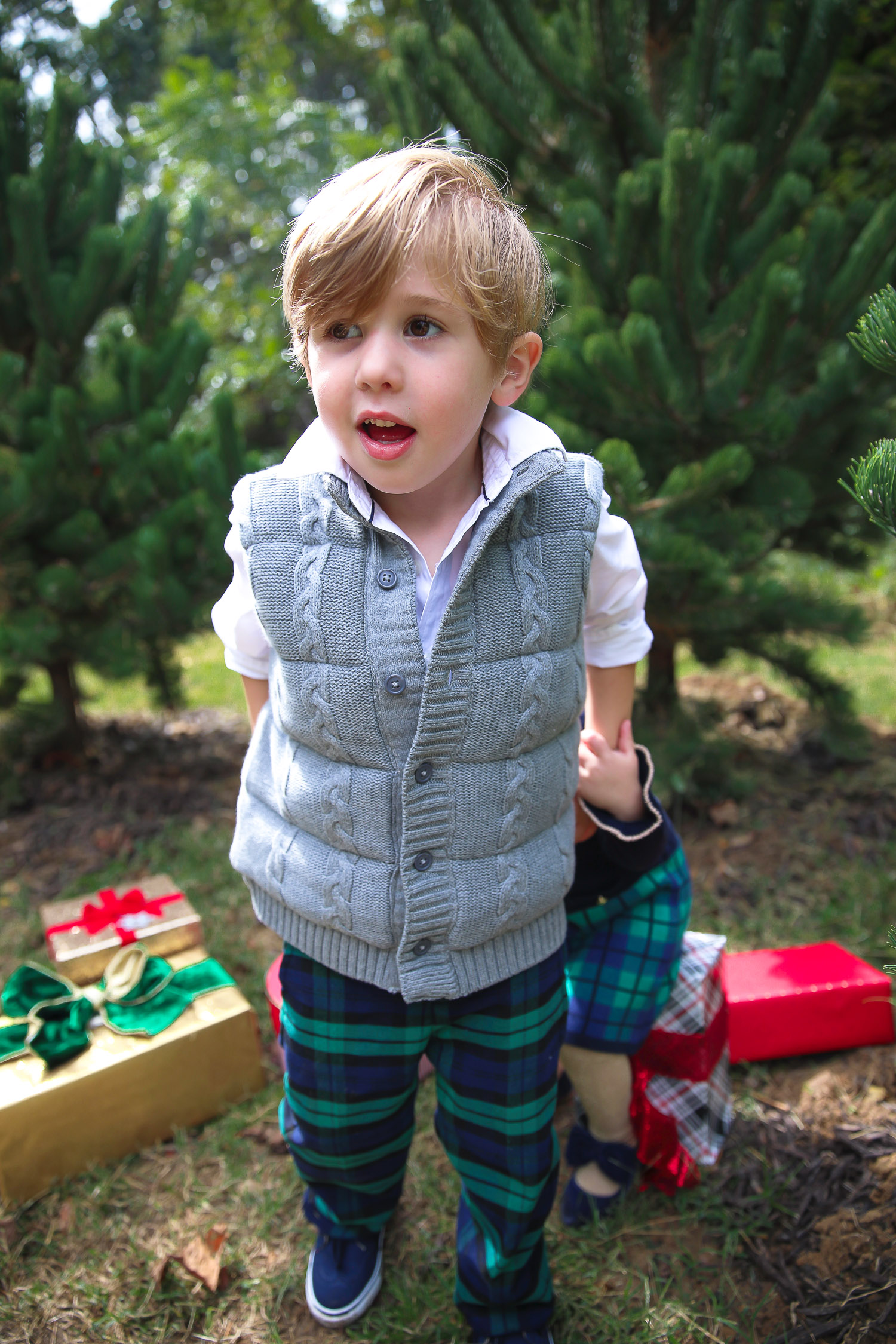 Janie and jack holiday 2021 Christmas card outfit, kids holiday outfit ideas 2021 Pinterest, toddler outfits matching Janie and jack 2021, Luke Gemma