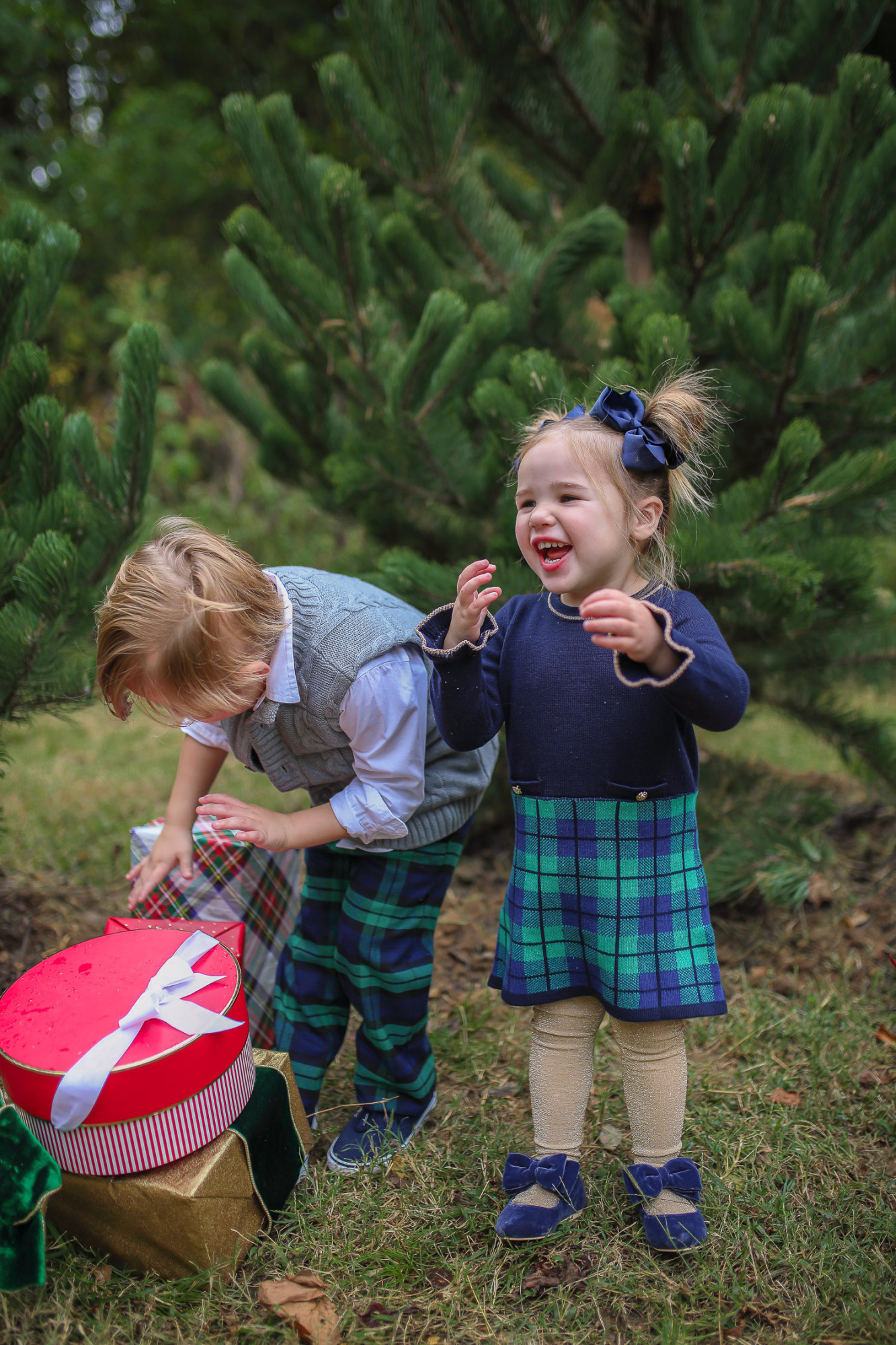 Janie and jack holiday 2021 Christmas card outfit, kids holiday outfit ideas 2021 Pinterest, toddler outfits matching Janie and jack 2021, Sophia gemma