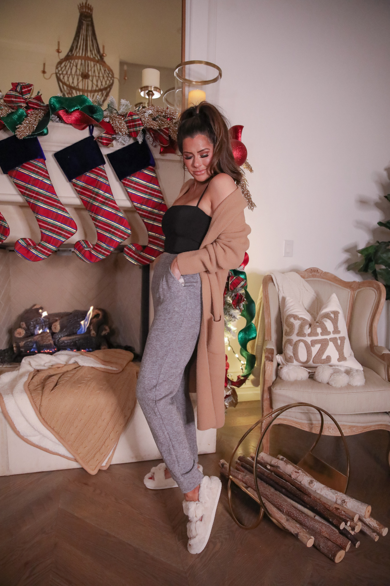 Cozy Express Outfit featured by top US fashion blogger, Emily Gemma of The Sweetest Thing