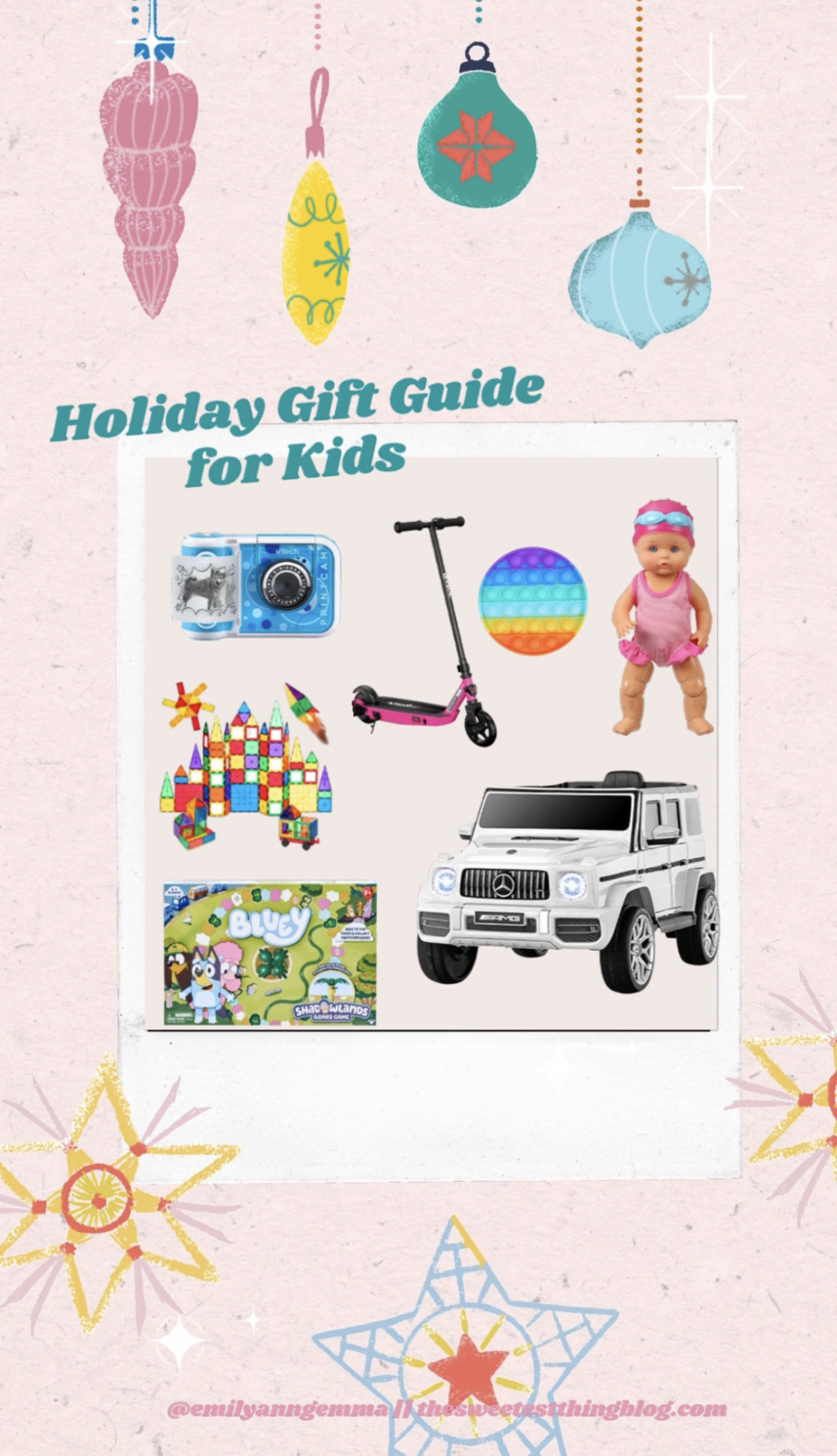 the Best Walmart Gift Ideas for Kids featured by top US lifestyle blogger, The Sweetest Thing