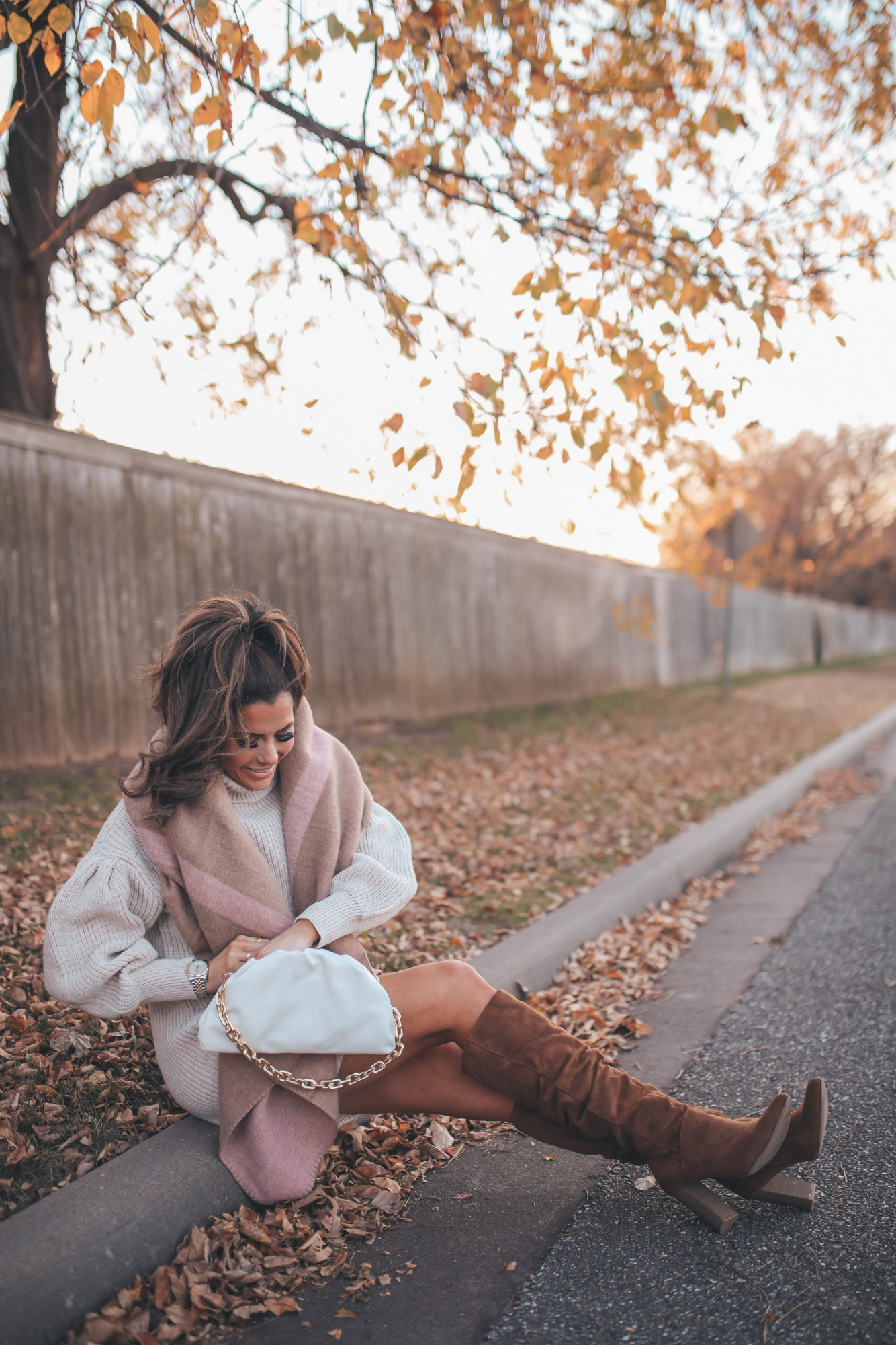 Fall OOTD featured by top US fashion blogger, Emily Gemma of The Sweetest Thing