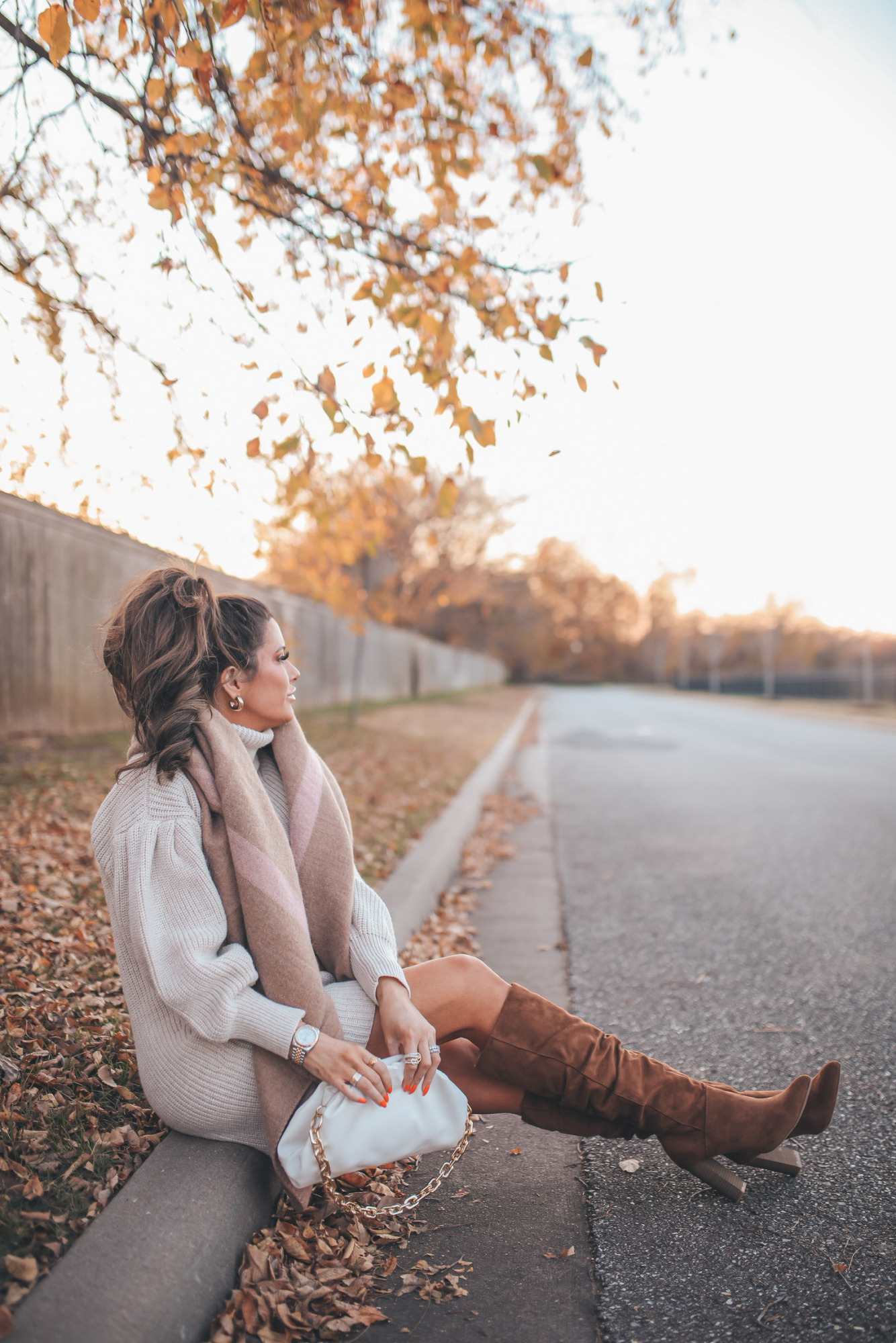 Fall OOTD featured by top US fashion blogger, Emily Gemma of The Sweetest Thing