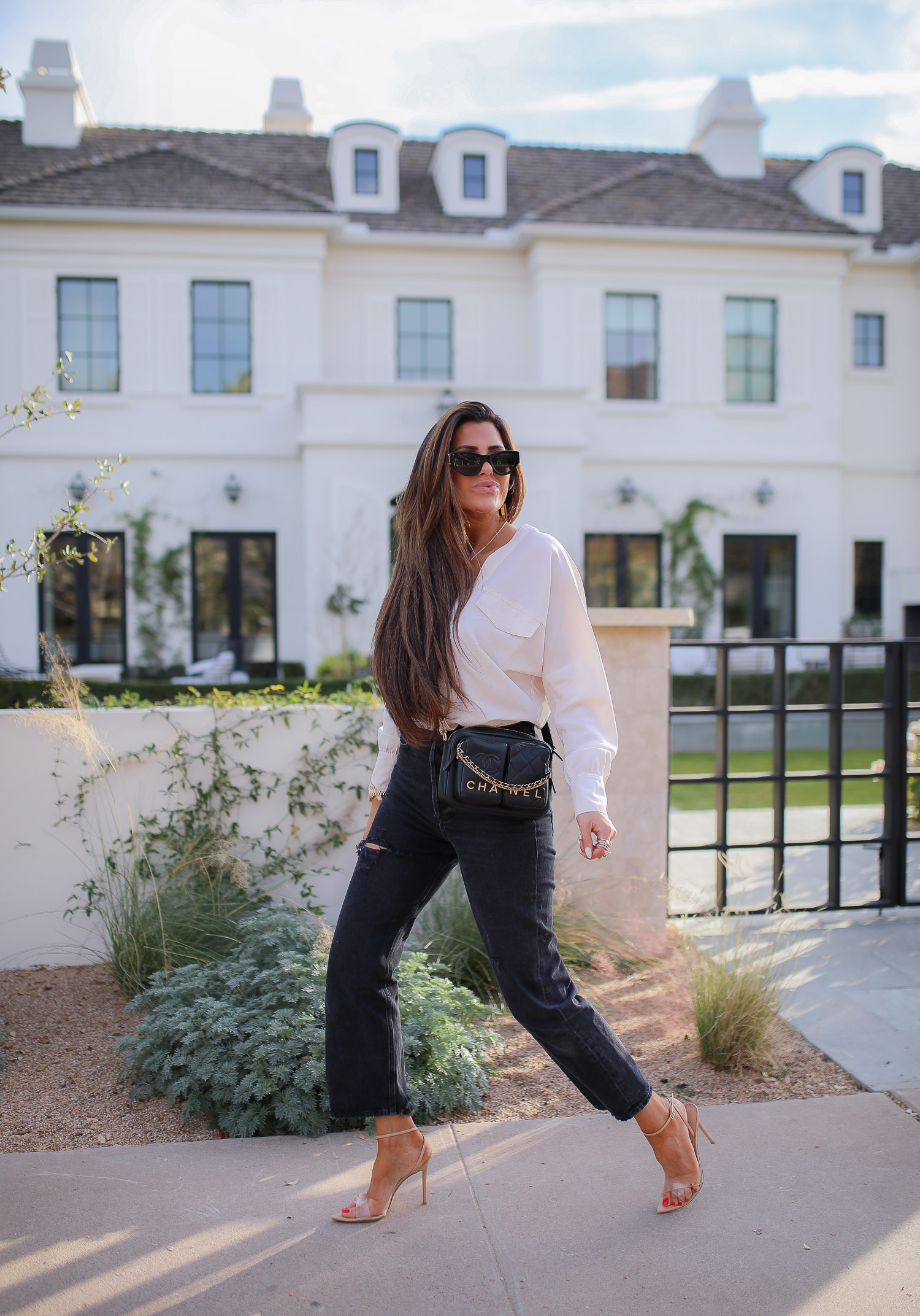 Transitional Winter to Spring Look featured by top US fashion blogger, Emily Gemma of The Sweetest Thing