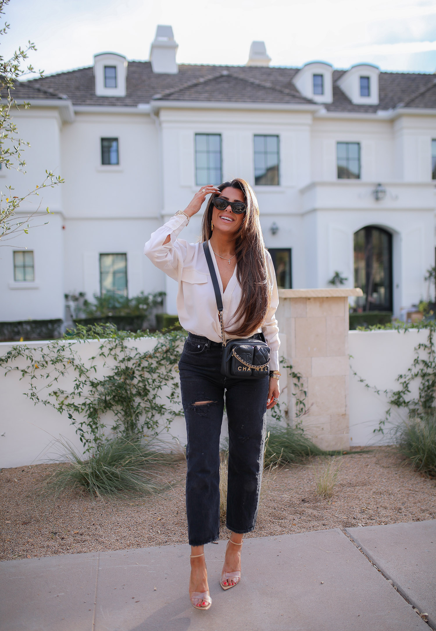 Transitional Winter to Spring Look featured by top US fashion blogger, Emily Gemma of The Sweetest Thing