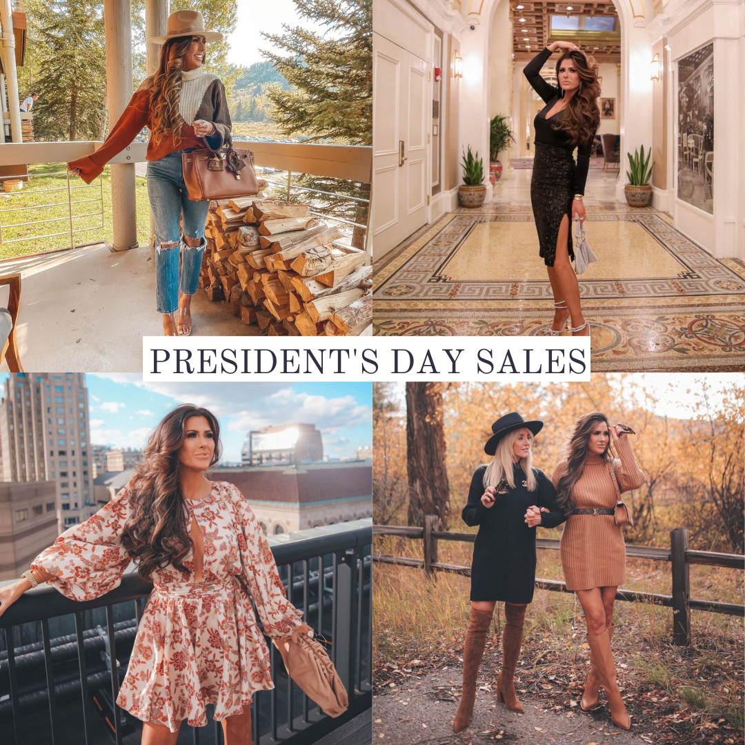 The Best Presidents Day Sales to shop by top fashion blogger, Emily Gemma