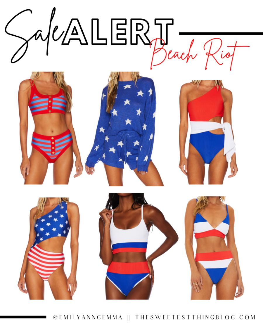 Fourth of July Sales, Best Fourth of July Sales 2022, Beach Riot Sale, Emily Ann Gemma