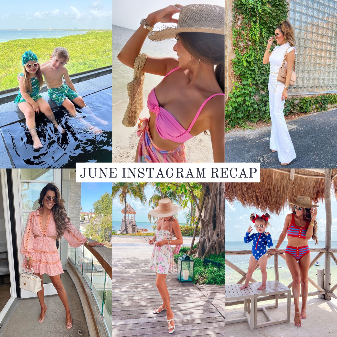 Emily Ann Gemma June 2022 Instagram Recap, Emily Gemma Instagram, Summer Fashion 2022, Emily Ann Gemma