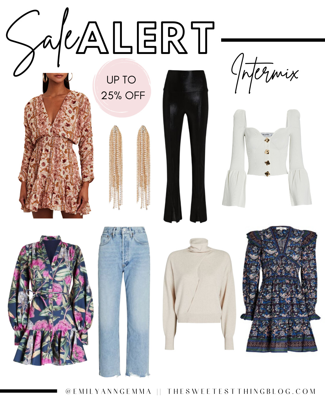 Intermix Spend More Save More Event 2022, Fall Fashion on Sale, Emily Gemma Fall Fashion, Emily Ann Gemma