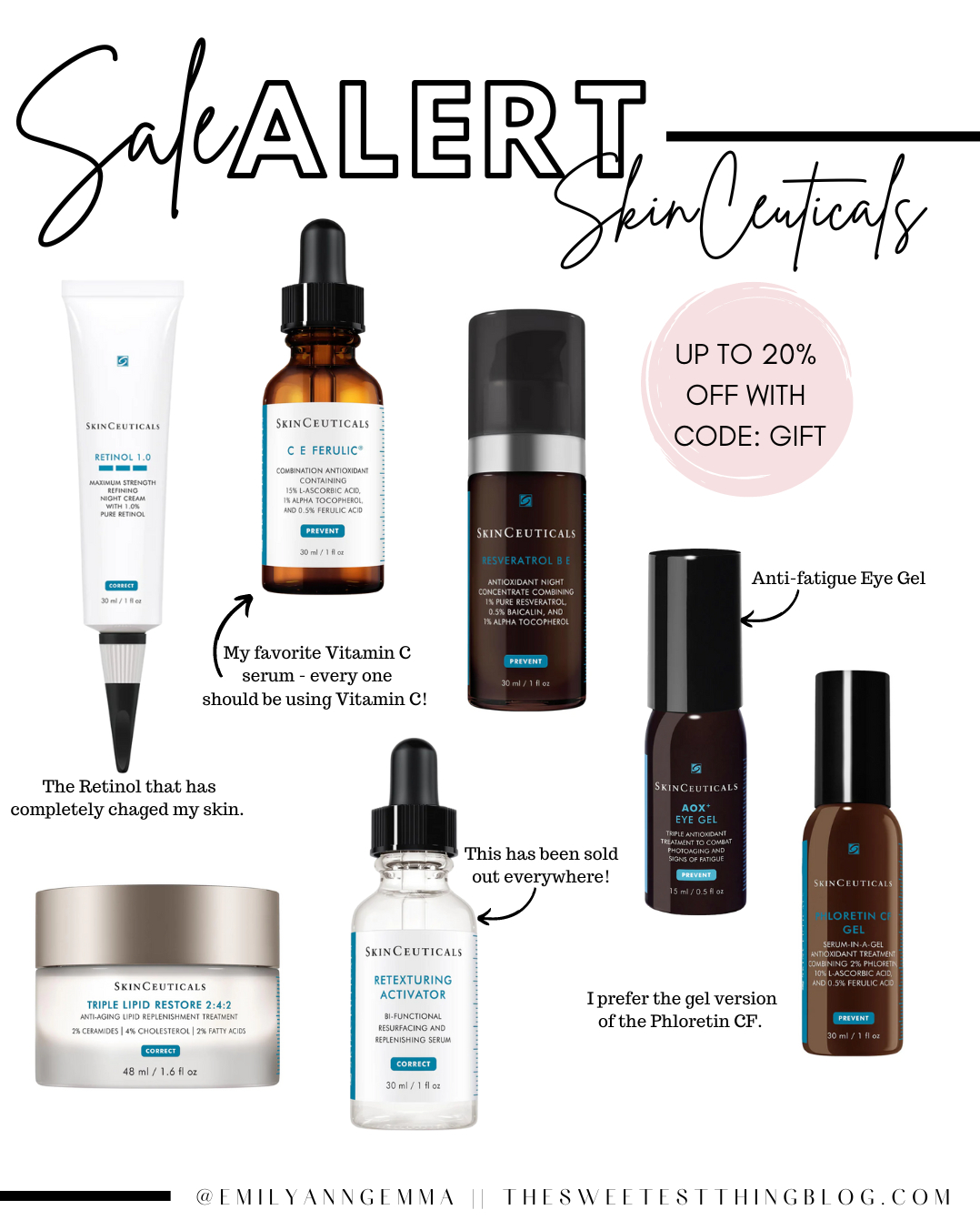 Blue Mercury Black Friday Sale, Best of Black Friday Sales 2022, SkinCeuticals on sale, emily ann gemma