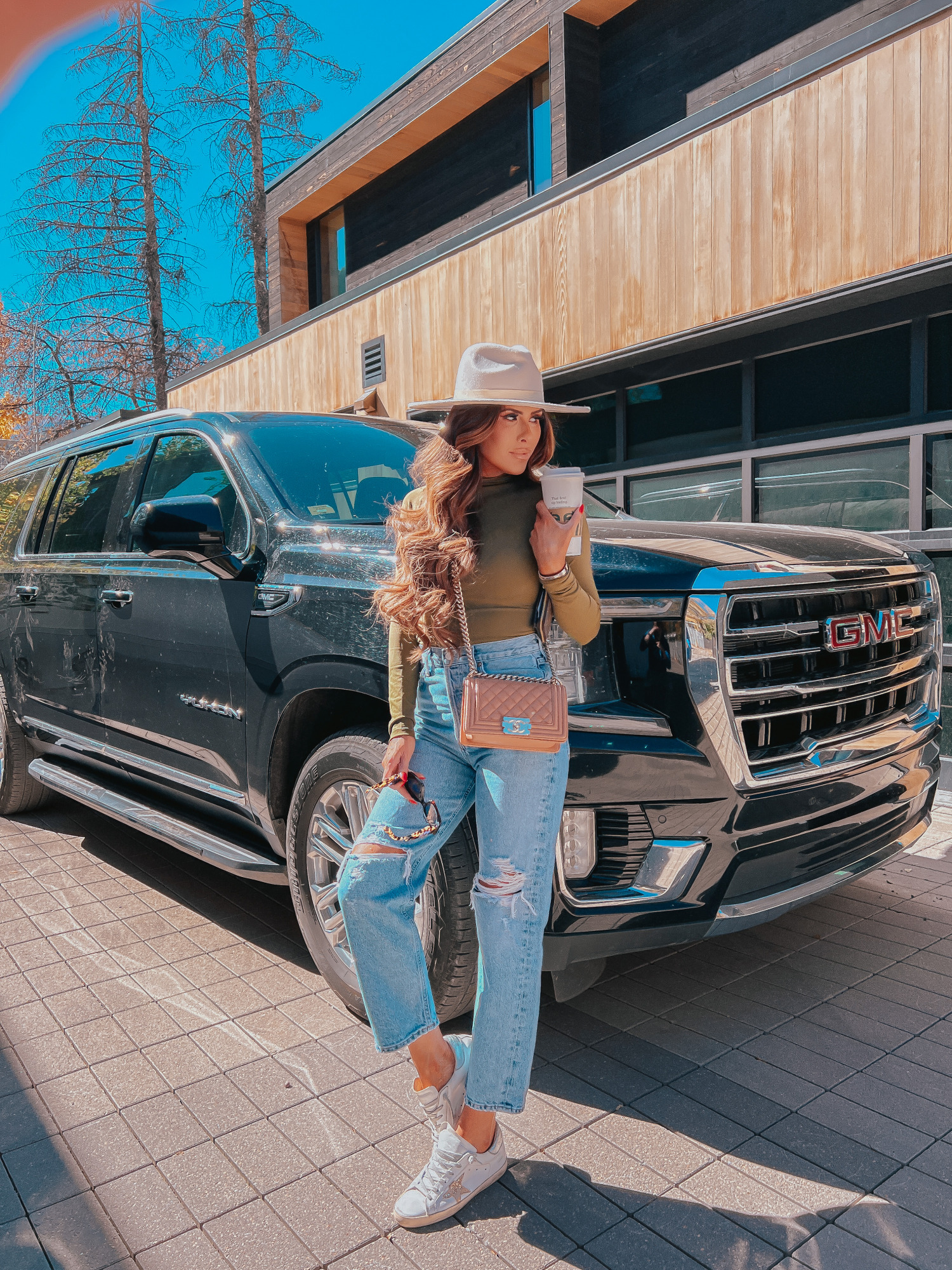 Cute Casual Drop Off Outfit, Chanel Caviar Quilted Small Boy Flap Brown, Golden Goose Superstar Low Top Sneakers, Emily Ann Gemma