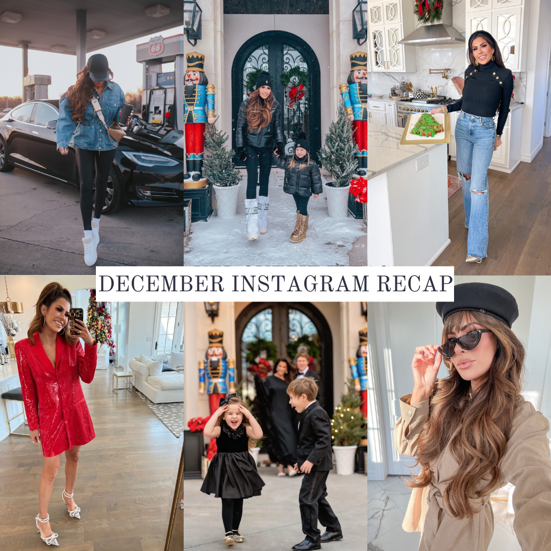 Emily Ann Gemma Instagram Recap, Fashion Blogger, Winter Fashion 2022