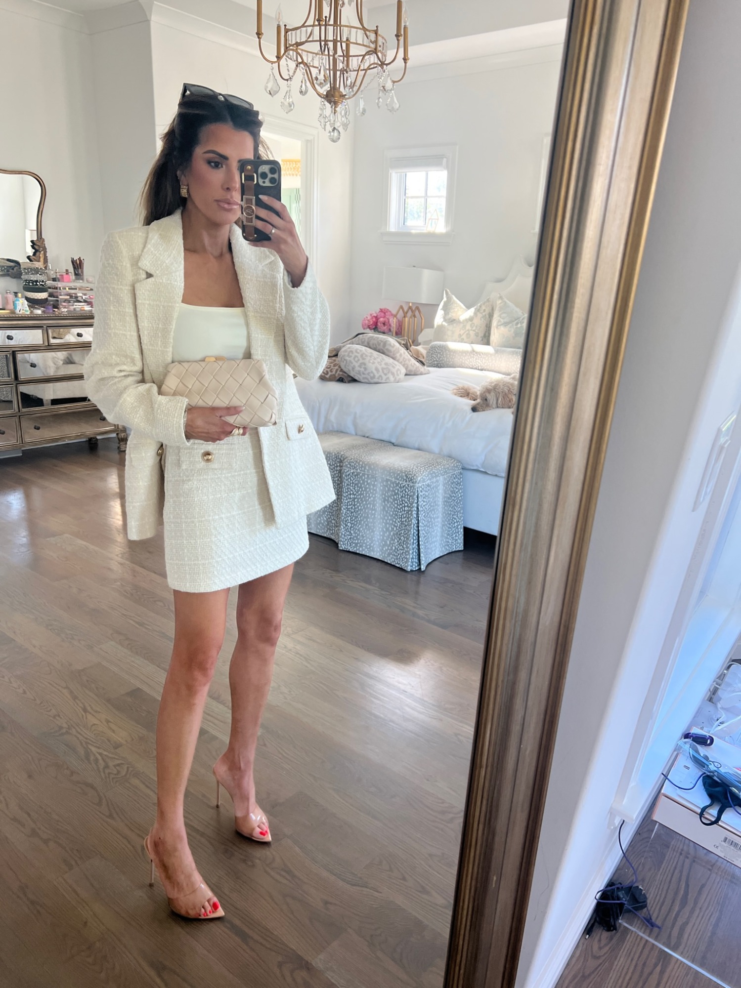 Nordstrom River Island Boucle Blazer, Gianvito Rossi Elle Mules, Celine Triomphe Oval Sunglasses, Emily Ann Gemma