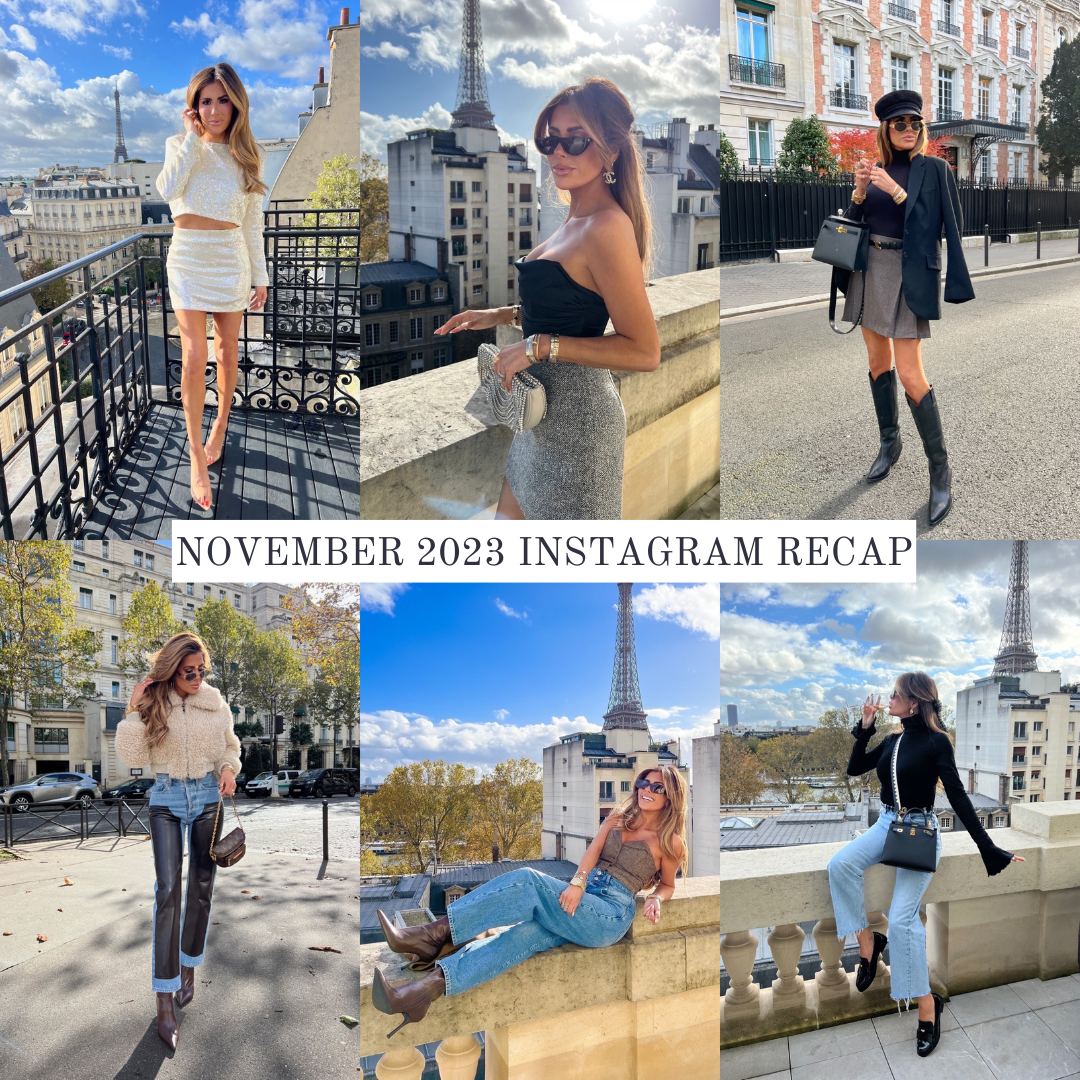 Emily Ann Gemma November 2023 Instagram Recap